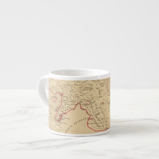 Tasse Expresso DES Perses de L'Empire (Devant gauche)