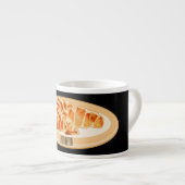 Tasse Expresso Dessin du Croissant (Devant droit)