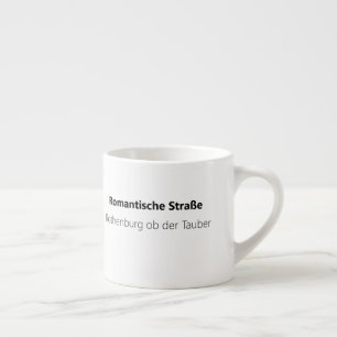 Tasse Expresso Deutschland Reise-Mug - Romantische Straße