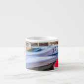 Tasse Expresso Deux Shinkansen à la gare de Tokyo (Devant)