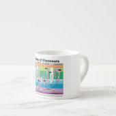 Tasse Expresso Diagramme de l'évolution des dinosaures (Devant droit)