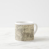Tasse Expresso Diagramme du monde (Devant droit)