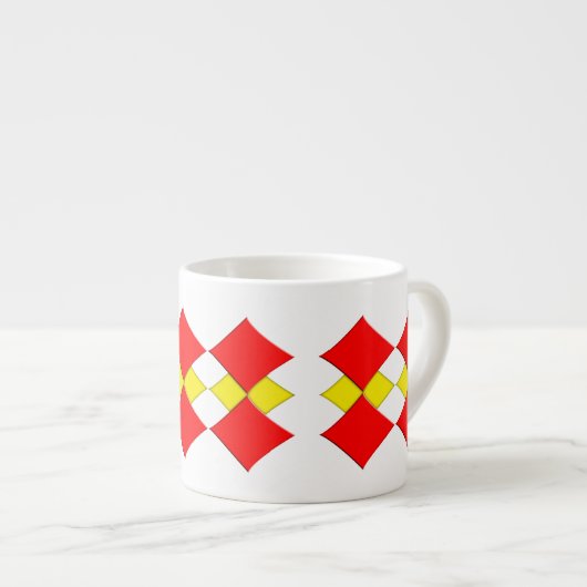 Tasse Expresso Diamants (Devant droit)