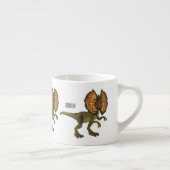 Tasse Expresso Dilophosaurus dessin animé (Droite)