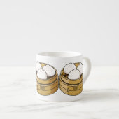 Tasse Expresso Dim sum dessin animé (Devant droit)