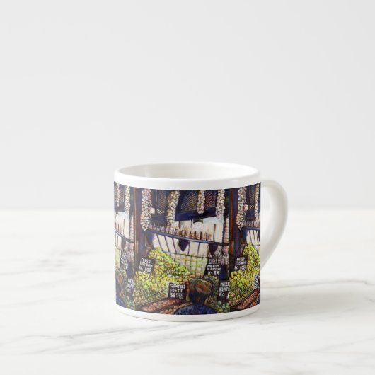 Tasse Expresso Dimensions de curiosité (Devant droit)