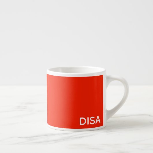 Tasse Expresso Disa Red color (Droite)