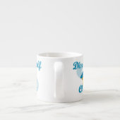 Tasse Expresso Disc Golf Chick #3 (Dos)