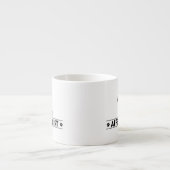 Tasse Expresso Doigt d'Affenpinscher (Devant)