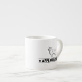 Tasse Expresso Doigt d'Affenpinscher (Devant droit)
