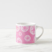 Tasse Expresso Dollar de sable blanc et rose (Droite)