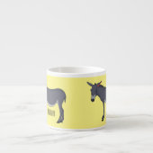 Tasse Expresso Donkey cartoon (Devant)
