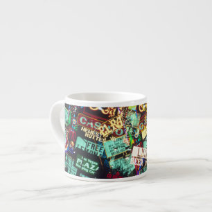Tasse Expresso Double exposition, enseignes de casino, Las Vegas,