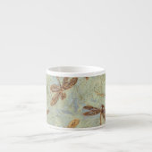 Tasse Expresso Dragonfly Dance Gold (Devant)