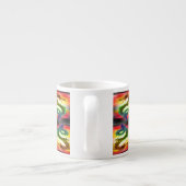 Tasse Expresso Dragons arc-en-ciel (Dos)