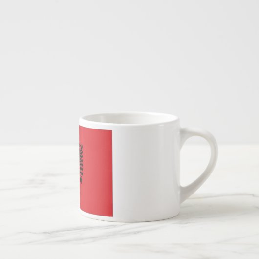 Tasse Expresso Drapeau Albanie (Droite)
