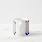 Tasse Expresso Drapeau assyrien (Dos)