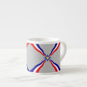 Tasse Expresso Drapeau assyrien (Devant droit)