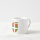 Tasse Expresso Drapeau Basque (Devant droit)