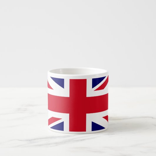 Tasse Expresso Drapeau britannique (Devant)
