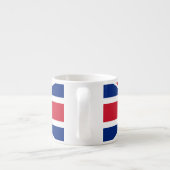 Tasse Expresso Drapeau britannique Union Jack (Dos)