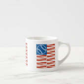 Tasse Expresso Drapeau de base-ball (Droite)