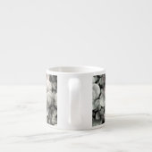 Tasse Expresso Drapeau de fierté Uingender Groovy Boho Bulles Écl (Dos)