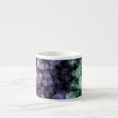 Tasse Expresso Drapeau de fierté Uingender Groovy Boho Bulles Écl (Devant)