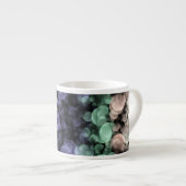 Tasse Expresso Drapeau de fierté Uingender Groovy Boho Bulles Écl (Devant droit)