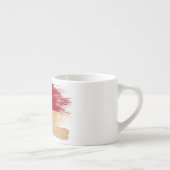 Tasse Expresso Drapeau de la Caroline du Nord (Droite)