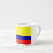 Tasse Expresso Drapeau de la Colombie (Devant droit)