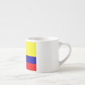 Tasse Expresso Drapeau de la Colombie (Droite)