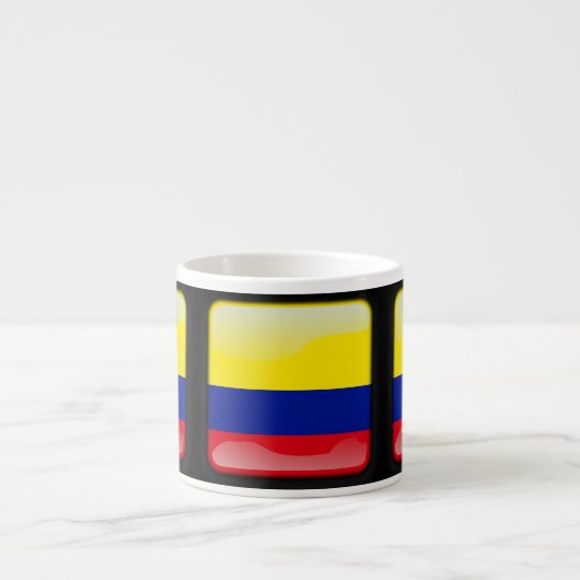 Tasse Expresso Drapeau de la Colombie (Devant)