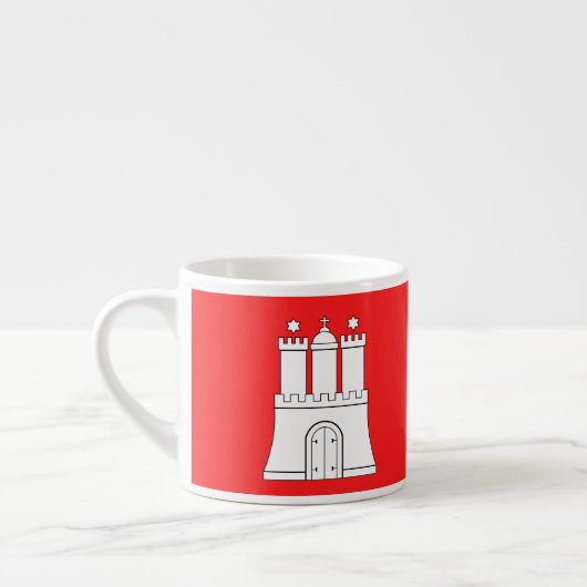 Tasse Expresso Drapeau de la Coupe d'Espresso de Hambourg (Gauche)
