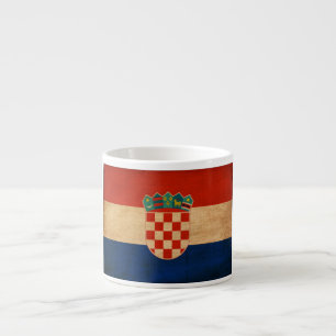 Tasse Expresso Drapeau de la Croatie