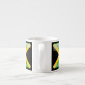 Tasse Expresso Drapeau de la Jamaïque (Dos)