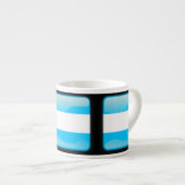 Tasse Expresso Drapeau de l'Argentine (Devant droit)