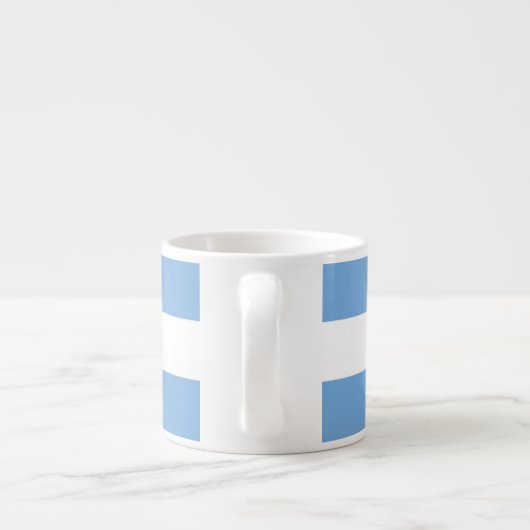 Tasse Expresso Drapeau de l'Argentine (Dos)