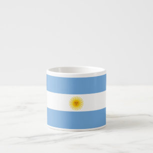 Tasse Expresso Drapeau de l'Argentine