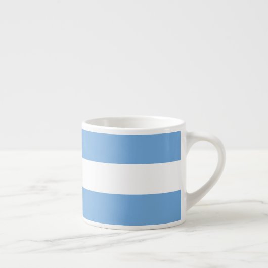 Tasse Expresso Drapeau de l'Argentine (Droite)