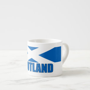 Tasse Expresso Drapeau de l'Écosse