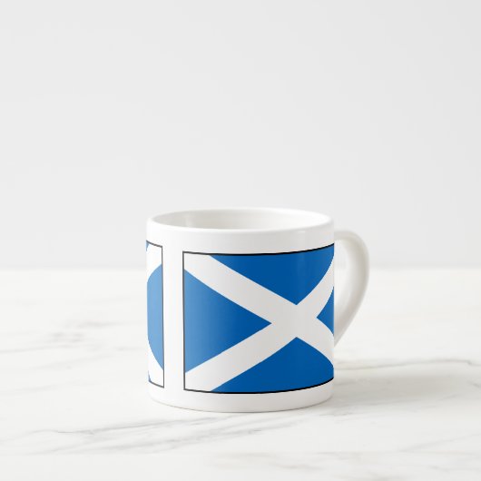 Tasse Expresso Drapeau de l'Ecosse (Devant droit)