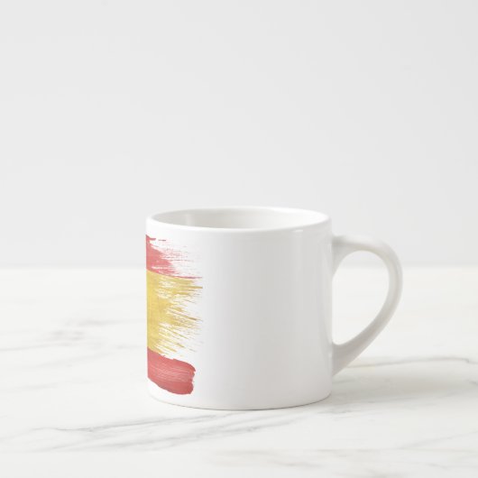 Tasse Expresso Drapeau de l'Espagne (Droite)