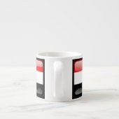 Tasse Expresso Drapeau de l'Irak (Dos)