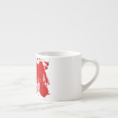 Tasse Expresso Drapeau de l'Italie (Droite)