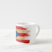 Tasse Expresso Drapeau de Porto Rico (Devant droit)