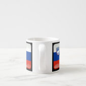 Tasse Expresso Drapeau de Slovénie (Dos)