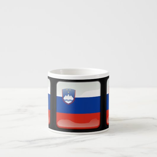 Tasse Expresso Drapeau de Slovénie (Devant)