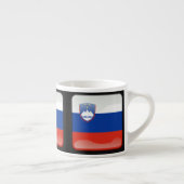 Tasse Expresso Drapeau de Slovénie (Droite)