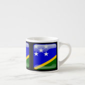 Tasse Expresso Drapeau des Îles Salomon (Droite)